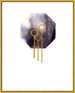 Load image into Gallery viewer, Eighty-three - Black and Gold