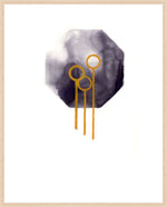 Load image into Gallery viewer, Eighty-three - Black and Gold