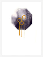Load image into Gallery viewer, Eighty-three - Black and Gold
