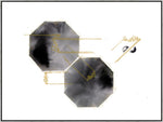 Load image into Gallery viewer, Sixteen - Black and Gold