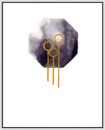 Load image into Gallery viewer, Eighty-three - Black and Gold