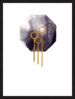 Load image into Gallery viewer, Eighty-three - Black and Gold