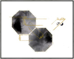 Load image into Gallery viewer, Sixteen - Black and Gold