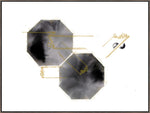Load image into Gallery viewer, Sixteen - Black and Gold