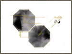 Load image into Gallery viewer, Sixteen - Black and Gold