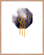 Load image into Gallery viewer, Eighty-three - Black and Gold