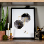 Load image into Gallery viewer, Sixteen - Black and Gold
