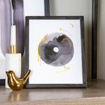 Load image into Gallery viewer, Record - Black and Gold