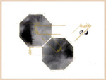 Load image into Gallery viewer, Sixteen - Black and Gold