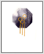 Load image into Gallery viewer, Eighty-three - Black and Gold