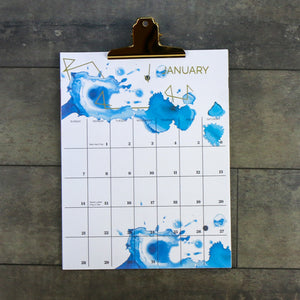 2024-25 Wall Art Calendar